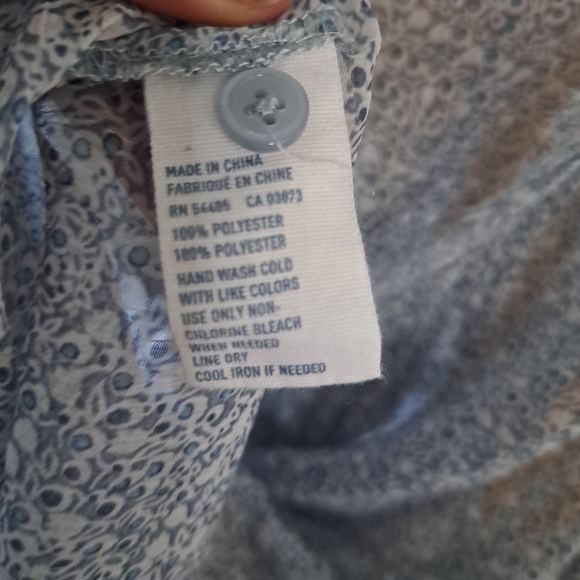 American Eagle Outfitters Sheer Sleeveless Racerback Tank Top Blouse Sz M - Picture 5 of 5